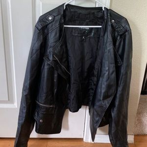 Leather jacket